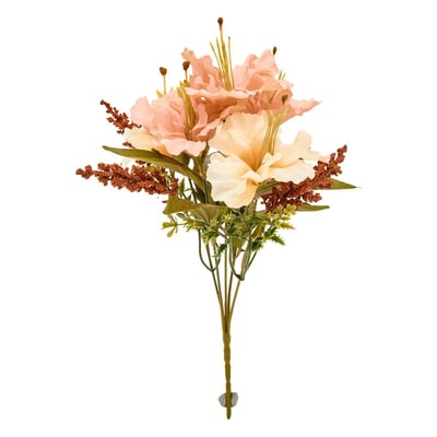 Bouquet hibiscus Josa H.33cm ATMOSPHERA