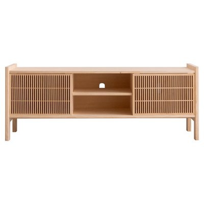 Meuble TV pour vinyle en pin verni TARIDA NAAN FURNITURE