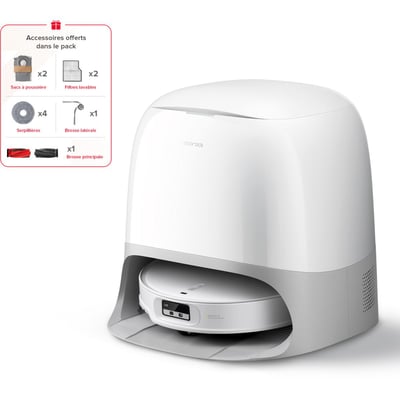Robot Aspirateur Laveur Qrevo Curv 2 ProX Blanc ROBOROCK