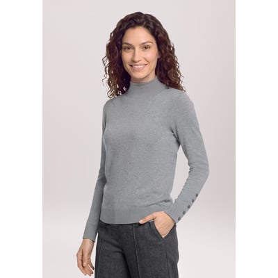Pull-over en maille à col droit CARTOON