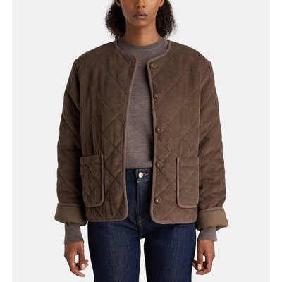 Veste Courte Klaus Matelassée Velours Côtelé Coton Bio JODHPUR