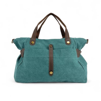 Sac de voyage cuir et toile FIDJI OH MY BAG