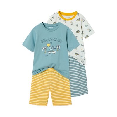 Lot de 2 pyjashorts Pelican VERTBAUDET