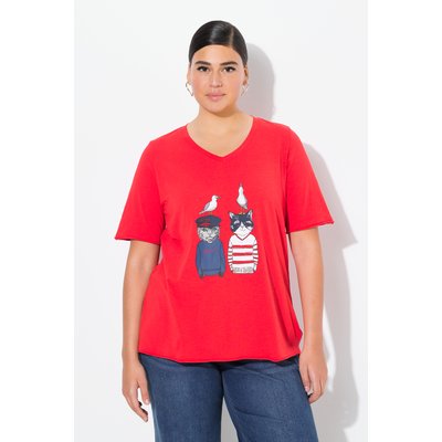 T-shirt motif chats ULLA POPKEN