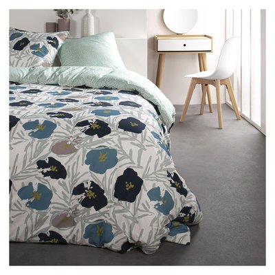 Parure de lit coton 2 personnes imprimé floral SUNSHINE TODAY