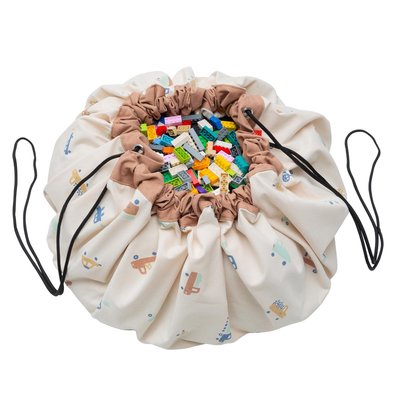 Sac de rangement et tapis de jeu GRANDES VOITURE PLAY&GO