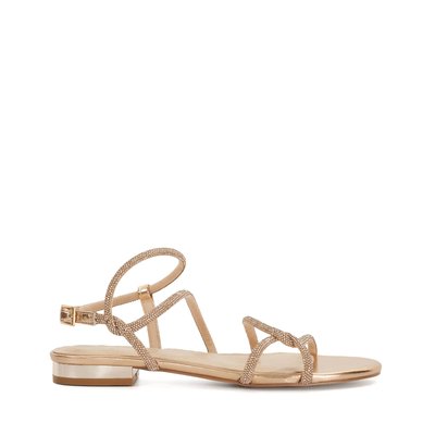 Sandales à brides ornées de strass - NORELLI DUNE LONDON