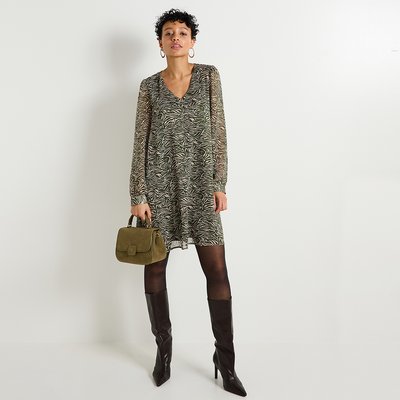 Robe voile imprimée GRAIN DE MALICE