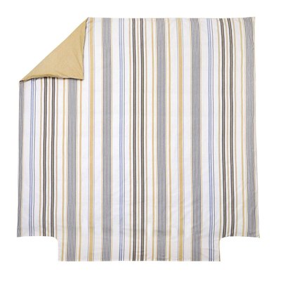 Housse de couette coton bio et recyclé - HORIZON BLANC DES VOSGES