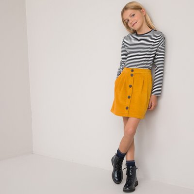 Jupe jaune moutarde sale