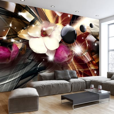 Papier peint intissé panoramique Abstractions Abstraction of Colours EDEN