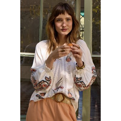 Ceinture tressée avec boucle en bois MOLLY BRACKEN
