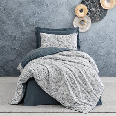 Parure de lit enfant coton imprimée aquarelle, Molly C DESIGN HOME TEXTILE