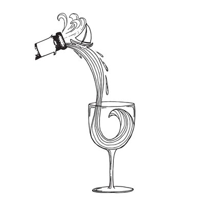 Tableau vin des landes HEXOA