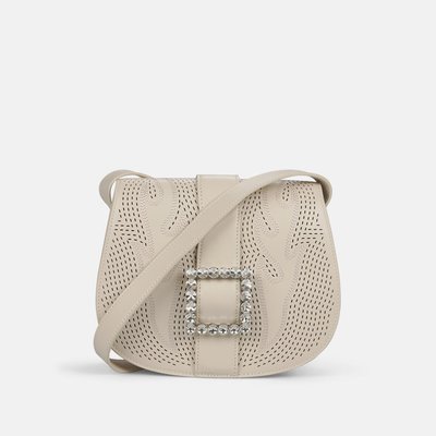 Sac à épaule avec détails ajourés et strass ALMA EN PENA