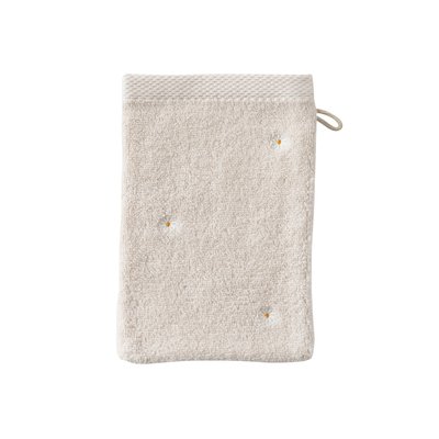 Gant de toilette coton ZEPHIRE CARRE BLANC