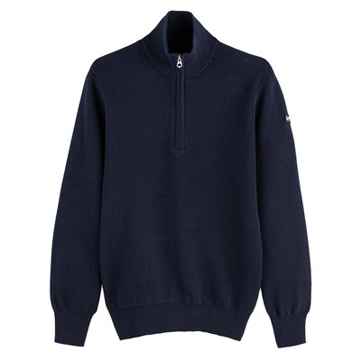 Kern 3 Cotton Jumper with Half Zip SCHOTT