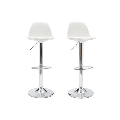 Tabourets de bar design (lot de 2) STEEVY MILIBOO