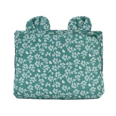 Tapis à langer de voyage coton bio MAHE LITTLE CREVETTE