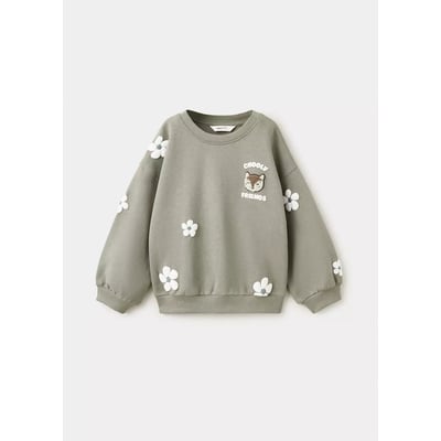 Sweat-shirt coton imprimé MANGO BABY