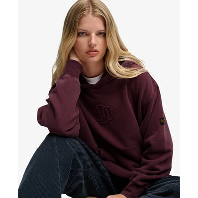Sweat à capuche SD&Co Monogram Coupe Décontractée SUPERDRY