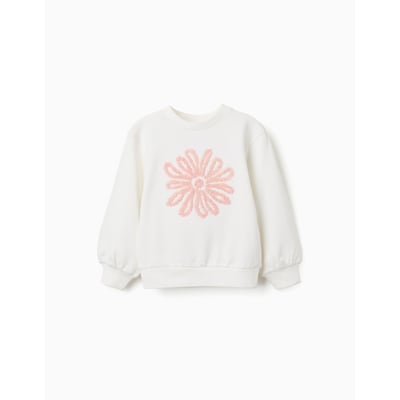 Sweat avec imprimé floral en relief ZIPPY
