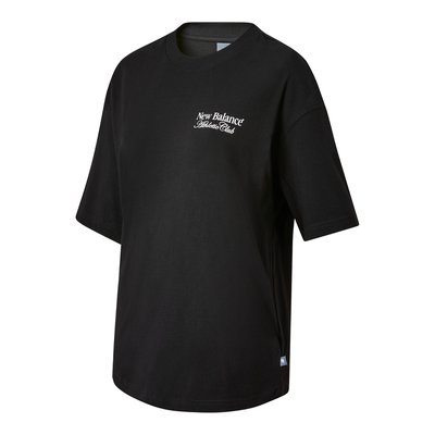 Linear Graphic Oversized T-Shirt T-shirt col rond manches courtes. NEW BALANCE