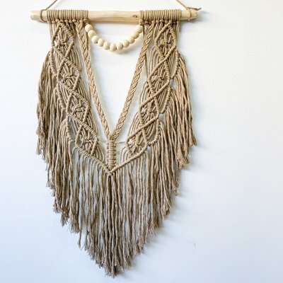 Decoração de parede em macramé KRAFTY, Macramar MACRAMAR