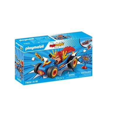 71632 Funstars Catcheur et kart PLAYMOBIL