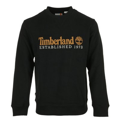 Pull Logo Brush Back Crew Neck TIMBERLAND