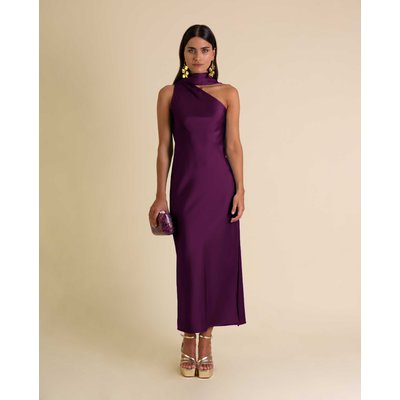 Robe Midi Asymétrique Avec Laçage THE-ARE