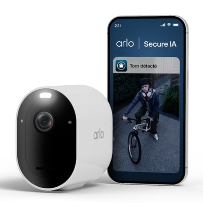 Caméra de surveillance 1 caméra 2K+ extérieur Pro6 ARLO