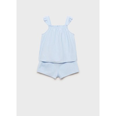 Lot pyjama court coton MANGO KIDS