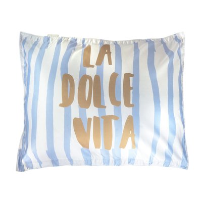 Pouf XL flottant rayé déhoussable La Dolce Vita MX HOME