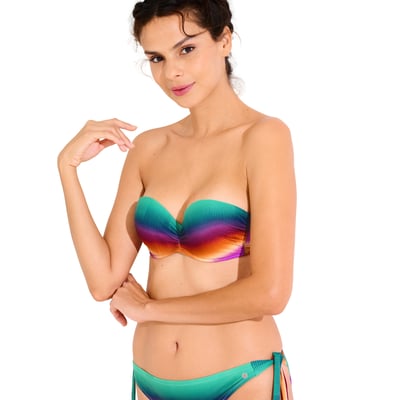 Haut maillot de bain bandeau balconnet préformé OSAKA LISCA