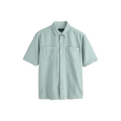 Chemise texturée à manches courtes NEXT