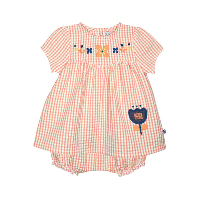 Robe bloomer gracia manches courtes naissance SUCRE D'ORGE