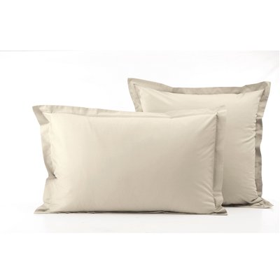 Taie d'oreiller en percale de coton LUMIERE SYLVIE THIRIEZ