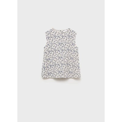 Blouse imprimée sans manches MANGO BABY