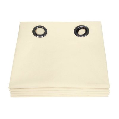 Rideau Occultant Total Oeillet Gris MC713 135 x 250 (LxH) MOONDREAM