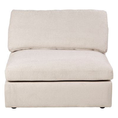 Module canapé 98cm sans accoudoir sable  Wayne ZAGO