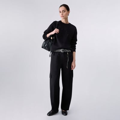 Pantalon oversize avec charme LIU JO