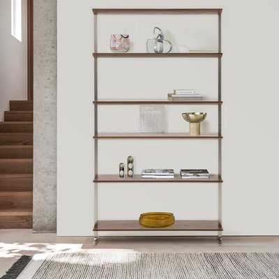 Bücherregal Livel, Nussbaum, B. 100 cm AM.PM