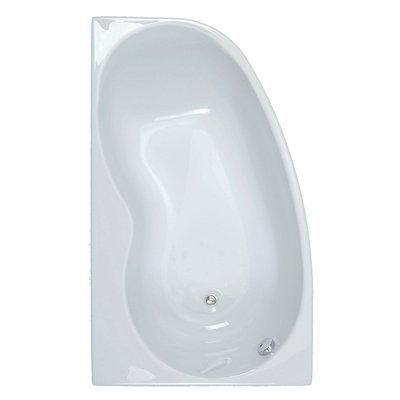 Baignoire asymétrique JACANA GAIN DE PLACE ALLIBERT