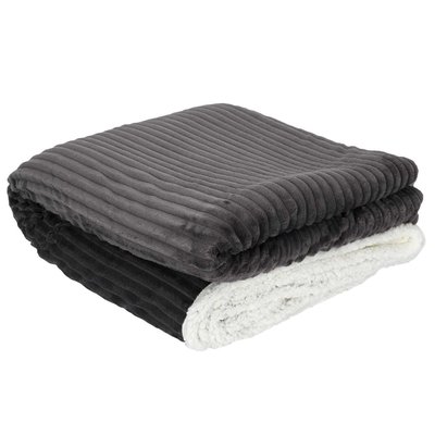 Plaid flanelle côtelé TOILINUX