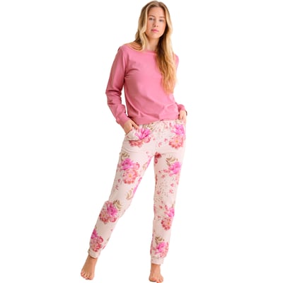 Pyjama pantalon top manches longues ROBIN LISCA