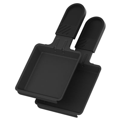 Coupelle à raclette 2 poelons raclette compatible Multiplug ESSENTIEL B