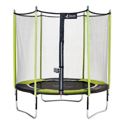 Trampoline Jumpi Taupe/Vert 250 KANGUI