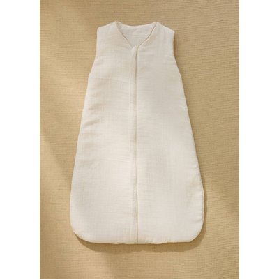 Gigoteuse bébé en gaze de coton avec passepoil contrasté MANGO HOME