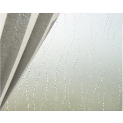 Film décoratif pour vitre vitrostatique Bulle - 150 x 45 cm TOILINUX